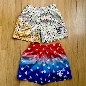Baseball Lifestyle 101 shorts Youth Small. Excellent condition. Selling as pair